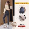 Shark pants women's outer wear spring and autumn thin gray high waist abdomen and hip lift large size fat mm thin yoga leggings