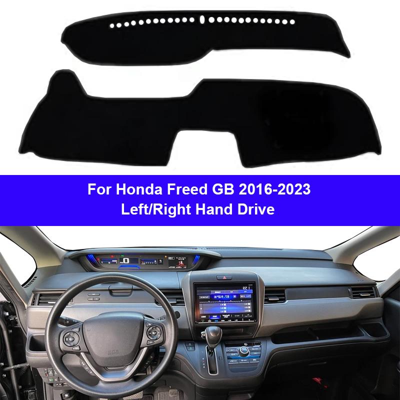 Auto Armaturenbrett Abdeckung Dash Matte Teppich Umhang für Honda Freed GB 2016 - 2026 Anti-Sonne Sonnenschutz Auto Innen Schutz Teppich 2026 2026