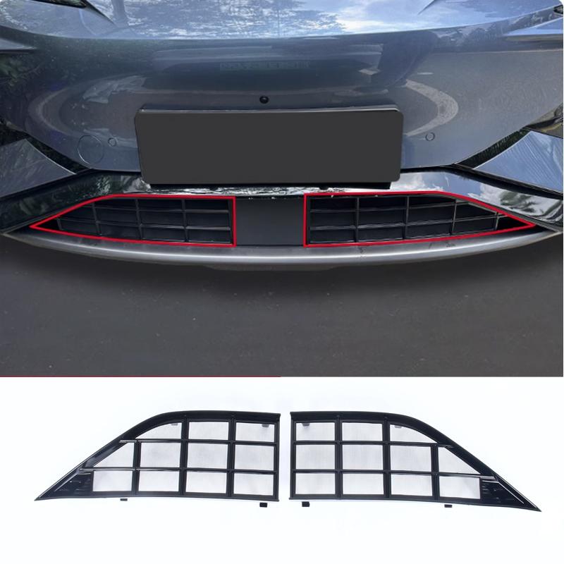 For BYD Sealion 7 Sea lion 07 EV 2024 2025 Car Front Grille Middle Net Pure Electric Or Extended Range Version ect-proof Net
