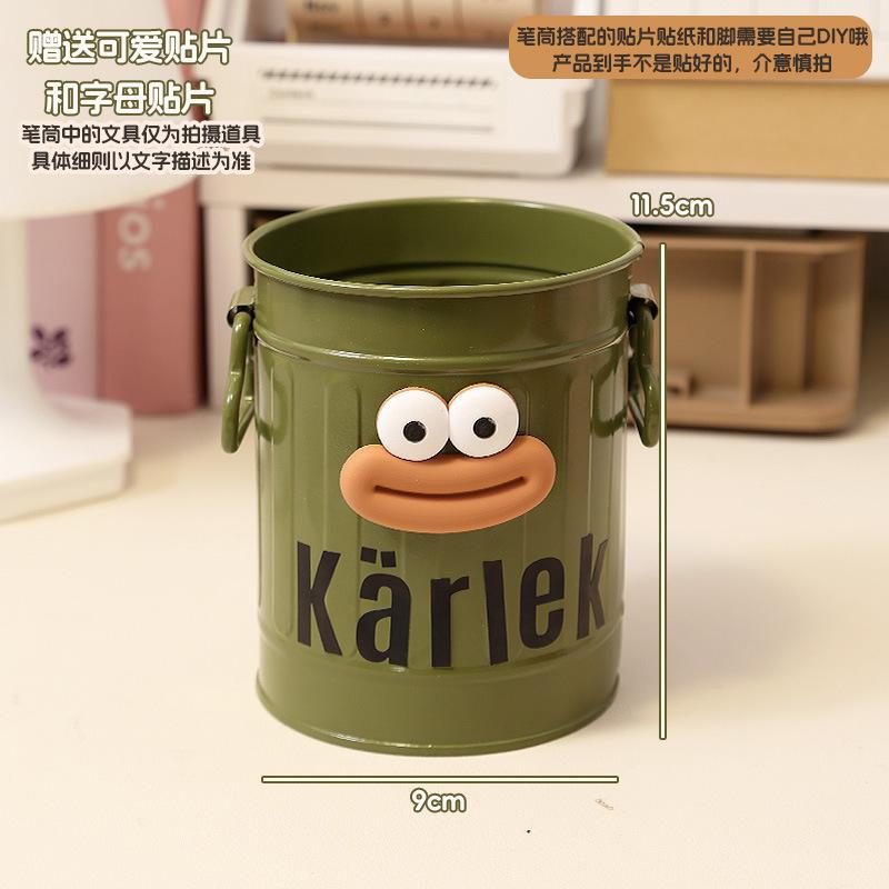 Fun Storage Box Large Capacity Pen Containers Students Household Office Desktop Mini Bins Organizers Creative Fashion Cute Ins