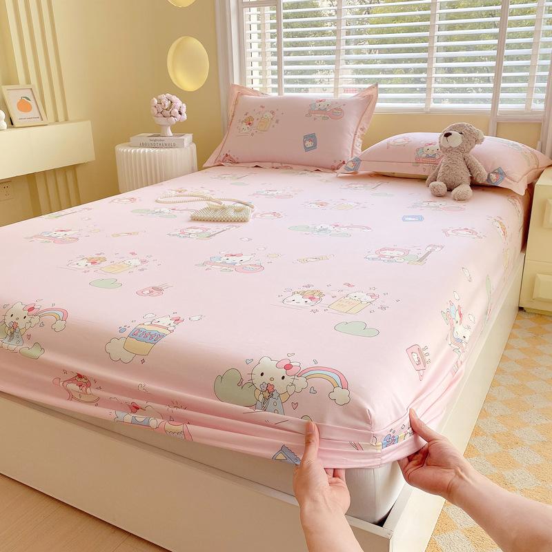 100% Cotton Maternal and Infant Grade Pure Cotton Single-piece Mattress Mattress Protective Cover All-inclusive Bed Sheet Washable Protective Cover