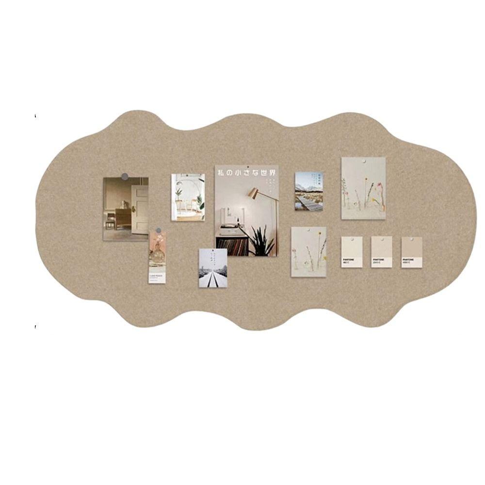 New Self-adhesive Photo Wall Sticker Easy to install No-drill Display Background Felt Board Living Room Bedroom Desk Decoration