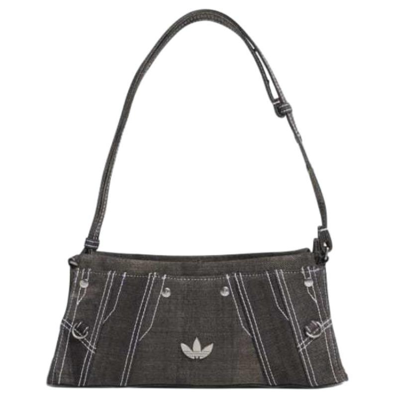 Adidas Originals Polyester Handbag, Shoulder Bag Women's Black Adidas JL7665