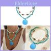 Natural Style Multilayer Shell Necklace For Womens Summer Fashion