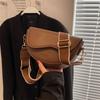 Cross-border Hit Women's Bag 2026 New Style Popular Retro Versatile Crossbody Bag Fashiable Shoulder Underarm Saddle Bag