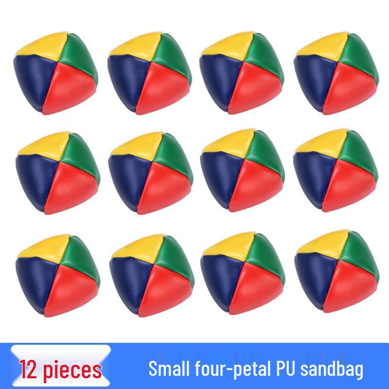 Children's Round Leather Beanbag for Play and Games