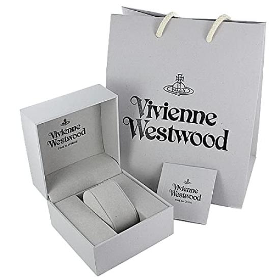 Time Machine Gold Black Croco Leather Watch with Shopper VV092BKBK [Vivienne Westwood] Women's [Item]