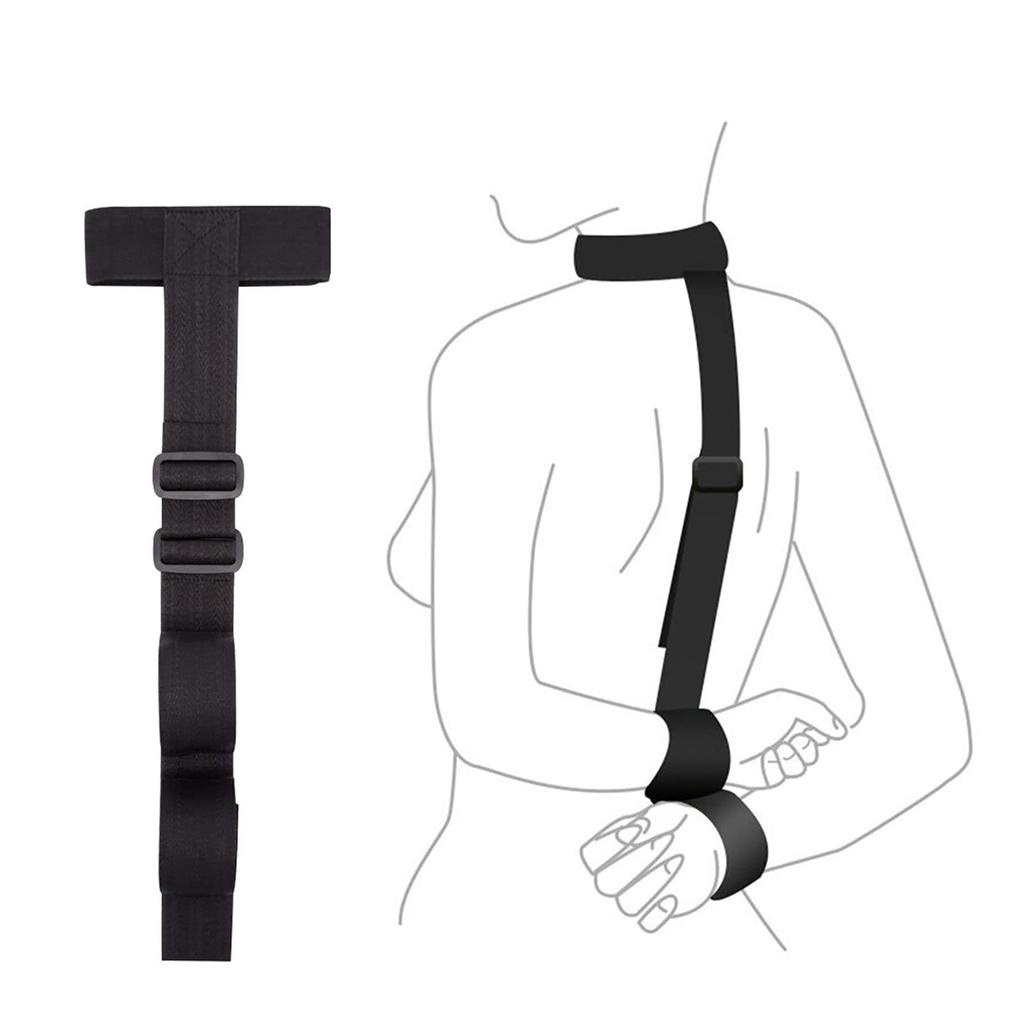 Warmtrees SM Restraints with Back and Easy to Adult Painless and SM SM Belt Collar, Cuffs, Belt, Connect, Handcuffs, Training, Cosplay, Play,