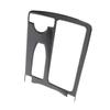 Carbon Fiber Center Console Water Cup Holder Trim Cover for W204 2005‑2012