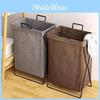Foldable Laundry Bin With Handles For Dormitory Bathroom Bedroom Use