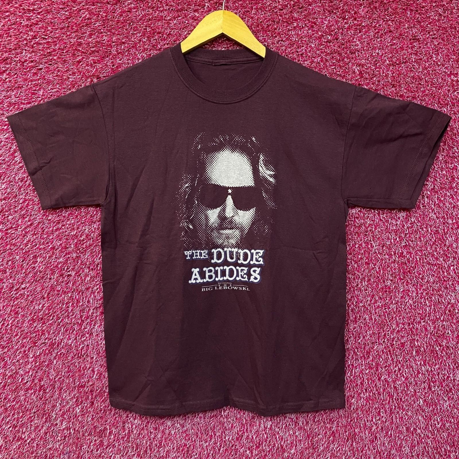 The Dude Abides The BIg Lewbowksi tshirt size Small XXL