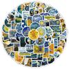 10/30/50/100pcs Retro Van Gogh Oil Painting Aesthetic Stickers Landscape Art Decals Decorative Guitar Diary Vintage Sticker