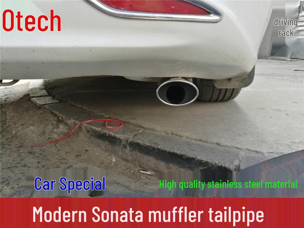 Fits 2011-2014 Sonata: Tailpipe, Muffler & Exhaust Kit for Eighth-Gen Sonata Modification.
