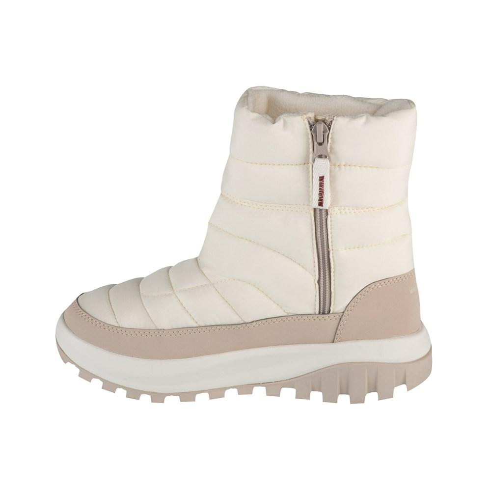 Boots Columbia White Snowtrot Mid