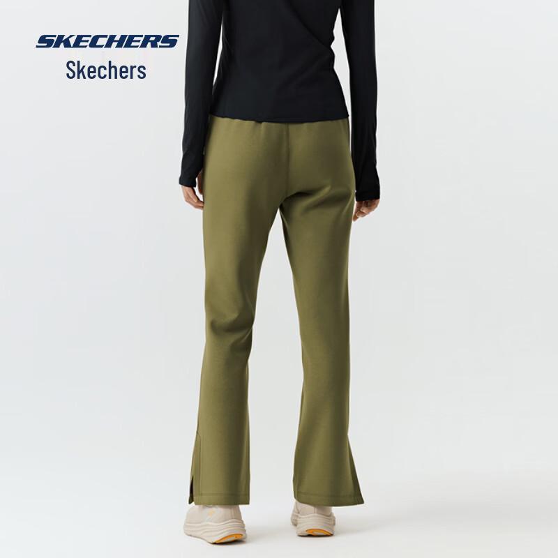 Skechers Women's Knit Straight-Leg Casual Sport Pants