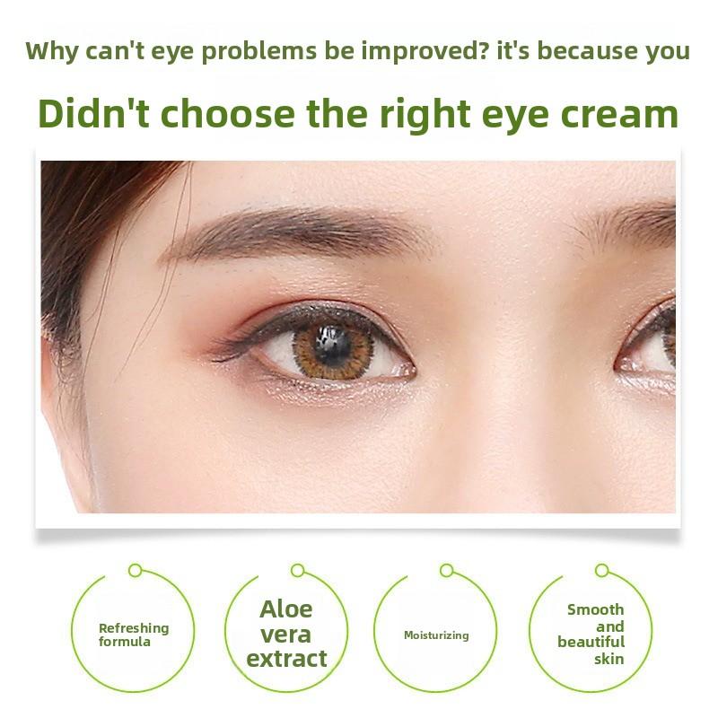 Aloe Vera Eye Cream Gel Natural Eye Care Whitening Moisturizing Anti-aging Wrinkle Remove Dark Circles Snail Cream