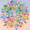 10/25pcs Mini Telescopic Pen Random Color - Suitable for Students, Parties, and Daily Use - Character Pen | Telescopic Pen