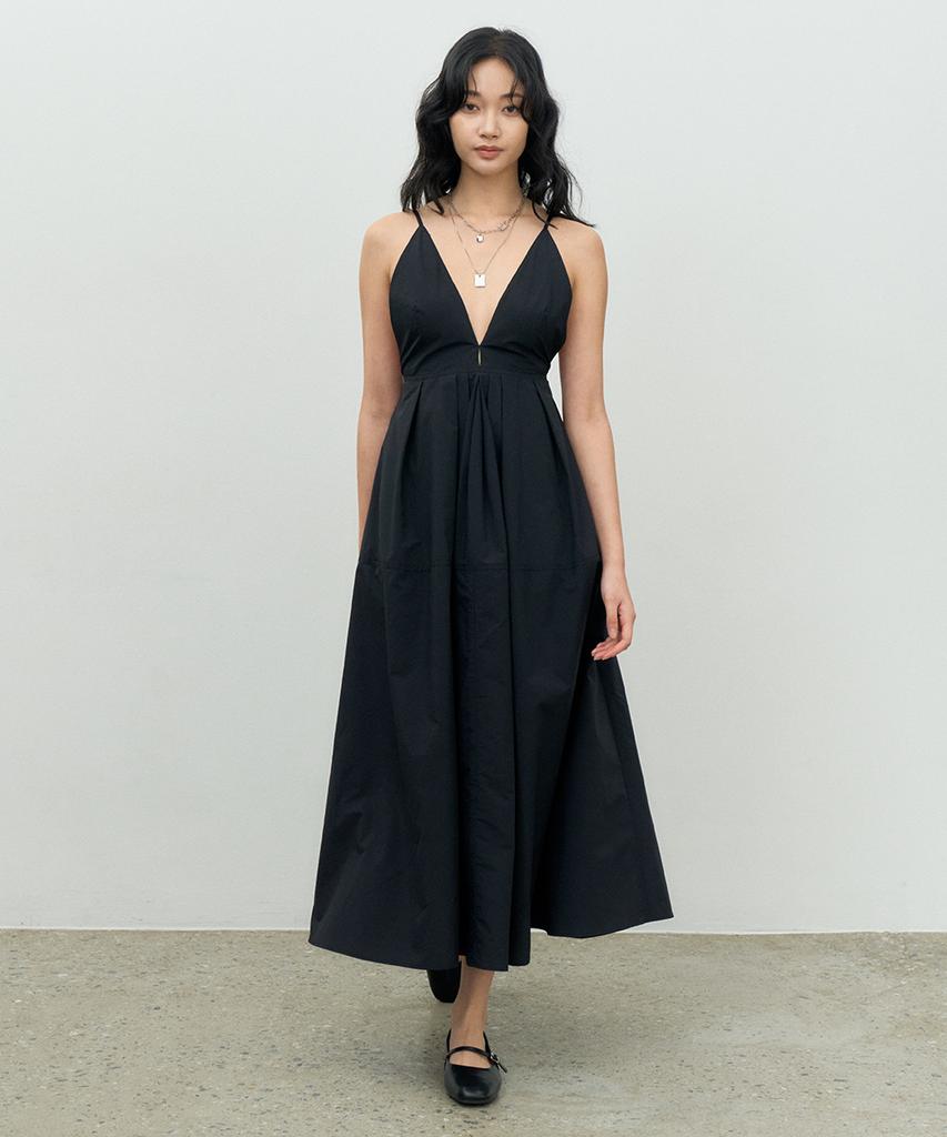 MAKE A TOAST Summer Holiday Maxi Dress Black Mbesop002Bk