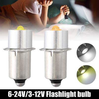 P13.5S E10 BA9S Baza 5W Becuri LED Upgrade Lanterna alba Maglite 6500K 3W DC6V-24V Becuri de schimb Torte Lampa de lucru