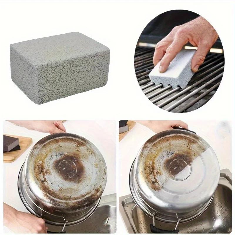 1-Pack Multi-Functional Grill Cleaning Brick - Outdoor Camping and Picnic BBQ Scrubber - Easy Cleaning