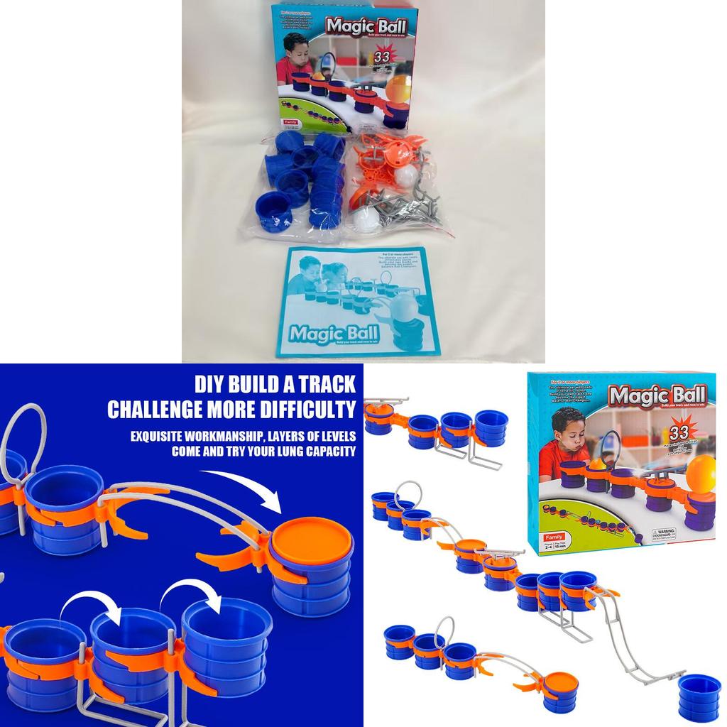 Children Magnetic Ball Track Puzzle Game For Early Education And Brain Development