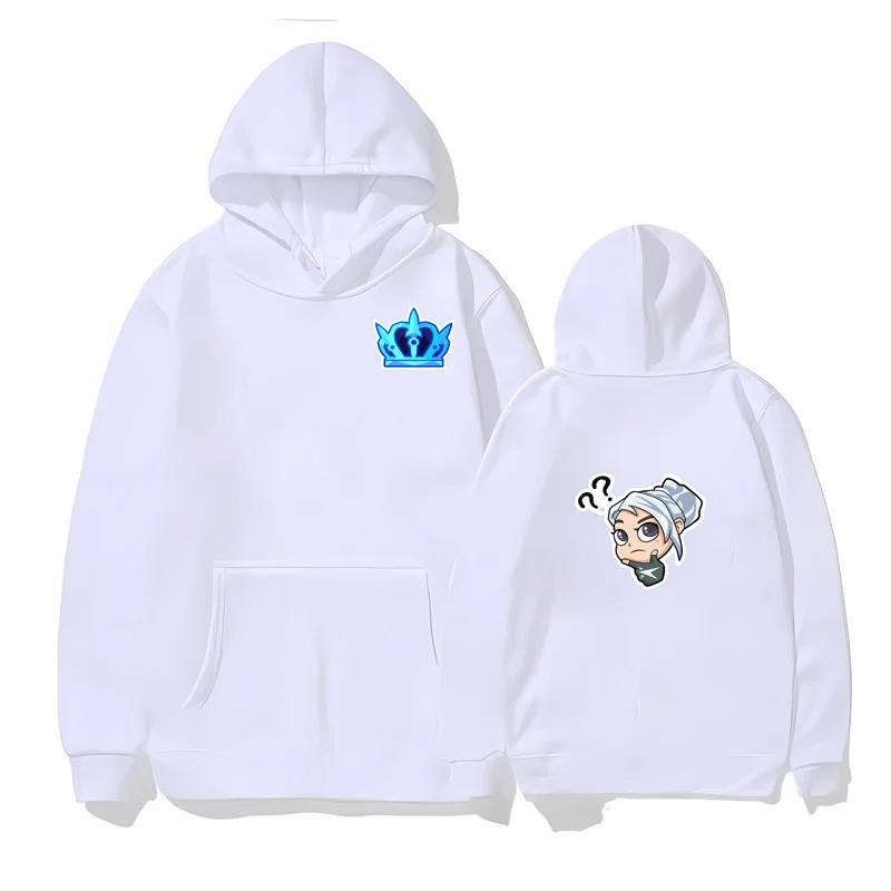 

Men s Hoodie 2025 New Designer Brave Game Series Hoodie Pure Cotton Printed Comfortable Loose Long-sleeved Hoodie S