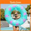 Transparent Blue Inflatable Adult Swimming Ring Large Water Seat Chair Cross-border Stock
