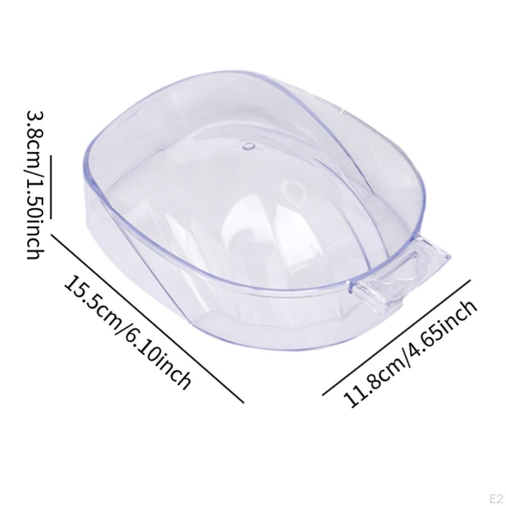Nail Soaking Bowl,Nail Polish Remover Bowl,Soaker,Professional for Fingernail,Nail Art Tool,Manicure