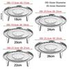 1 pièce Panier à vapeur Nouveau Support Panier à vapeur Acier inoxydable Outil de cuisine Plateau à vapeur Multi-taille Bol Pot Multifonction