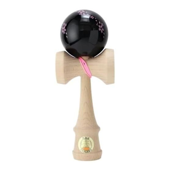 Kendama Yamagata Kobo Ozora Sakura Certified by Japan Kendama Association Competitive Kendama OOZORA KENDAMA (Sakura Black)