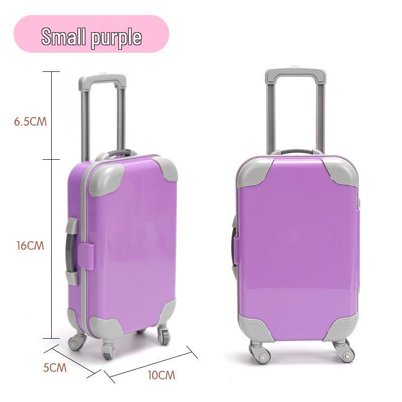 Compact Trolley Case: Portable Desktop Storage for Cosmetics, Eyelashes, and Ornaments – Large Capacity, Durable, Solid Color.
