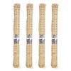 4 Rolls of Wide Weave Rattan Caning 40 X 50 Cm