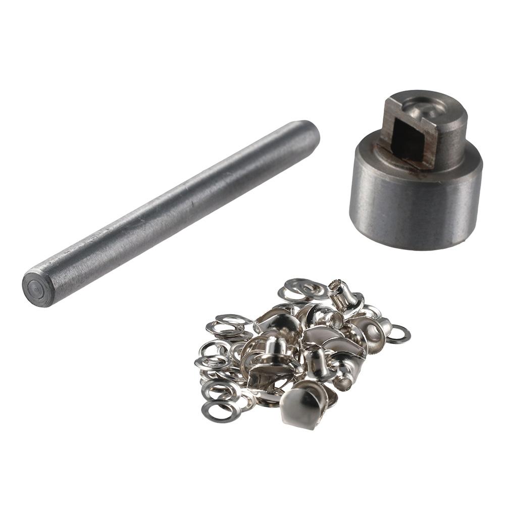 Brass Boot Lace Hooks Repair Tool Silver Safety Shoelace Buckles Installation Tool Camp Accessories