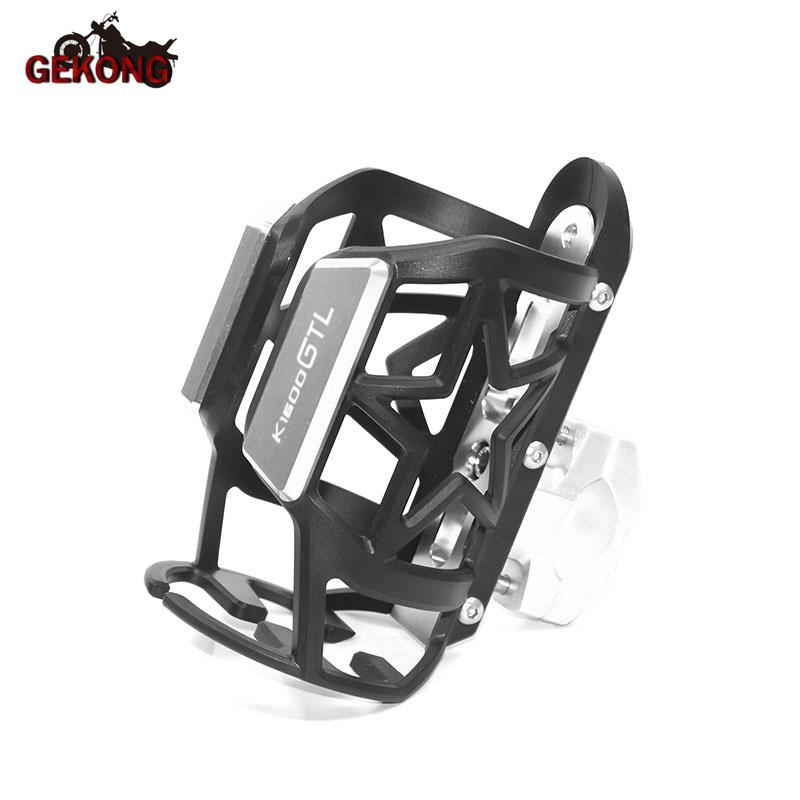 

ДЛЯ BMW K1600GT K1600GTL 2011 2012 2013 K 1600 GTL модификация с ЧПУ алюминиевая мотоциклетная бутылка для воды пить кофе серебряный