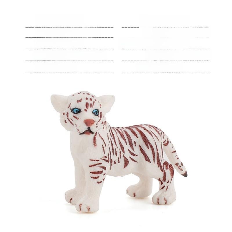 

Lion Action Tiger Figure Cartoon Model Toy Decoration Children Ornament Gifts Style A