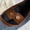 Denim Hobo Bag Large Capacity Shoulder Bag Women's Casual Handbag Everyday Style