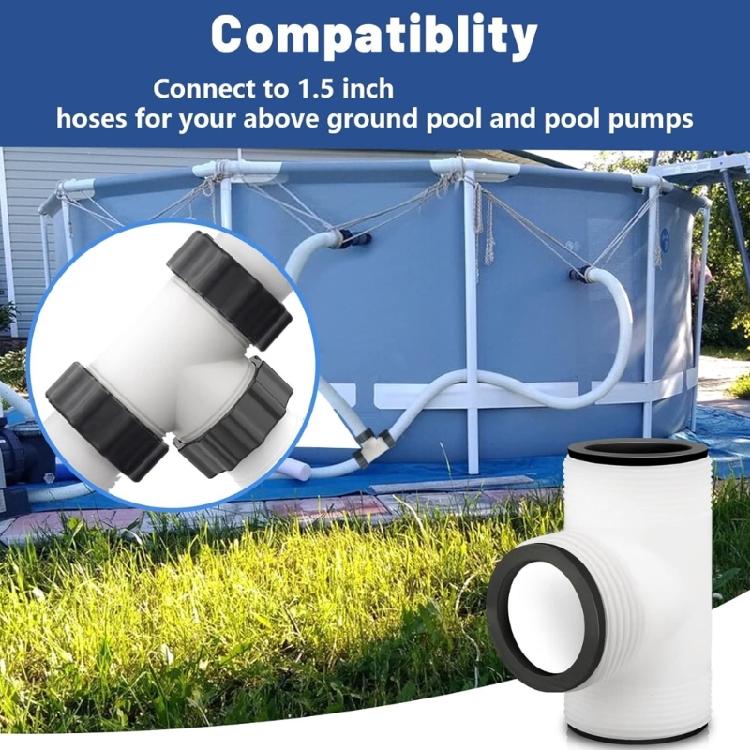 Quick Installation Pool Hose Joint Pool Hose Adapter Diverters Adapter for Pool