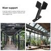 Pergola Hardware Strong Load Bearing Capacity Heavy Duty Beam Bracket Sleek Design Roof Riser Support Bracket Kit