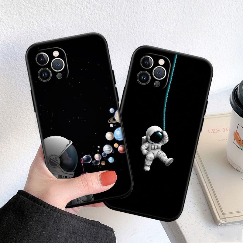 LO12 Astronaut Space Moon Case for Motorola Edge 60 60s 70 G86 G56 G54 E14 G04S G45 G54 G64 S30 S50 X30 X40 X50 Ultra Pro Power