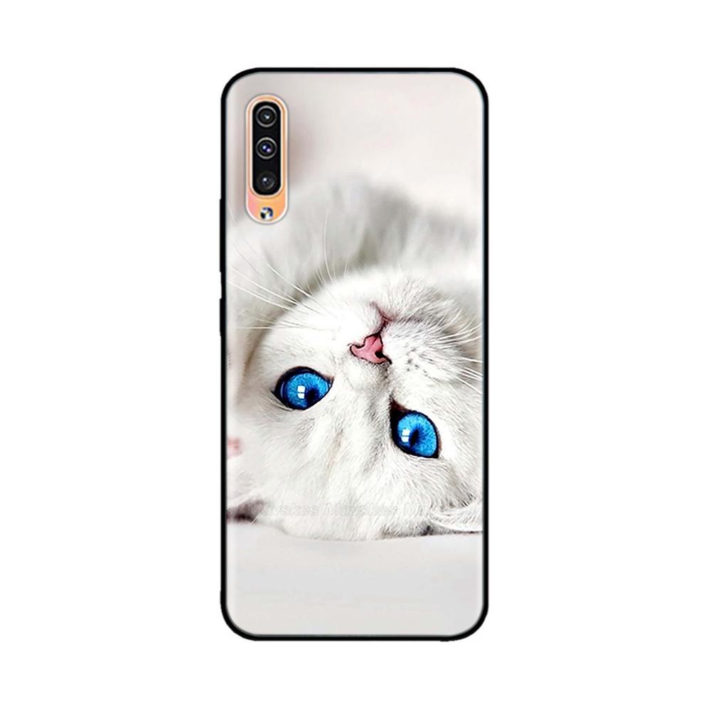 For Samsung Galaxy A50 Case TPU Soft Silicone Back Cover Cartoon Phone Case For Samsung A50S A30S A50 A30 S Bumper Fundas Shells