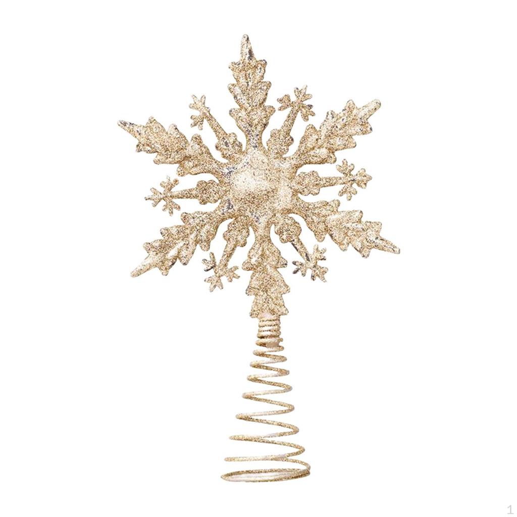 Christmas Tree Top Star ,Christmas Decoration ,Xmas Ornament ,Snowflake Ornaments