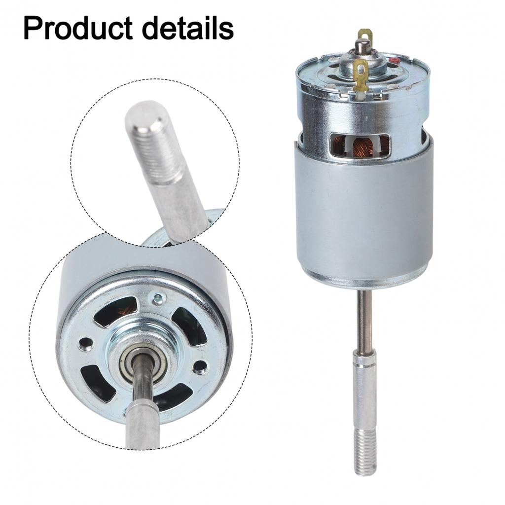 775 Motor Long Shaft DC 12V Electric Motor Electric Fan Motor