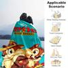 1pc, Rescue Chip 'n Dale Blanket Soft Warm Throw Blankets for Room Decor, Birthday Gift
