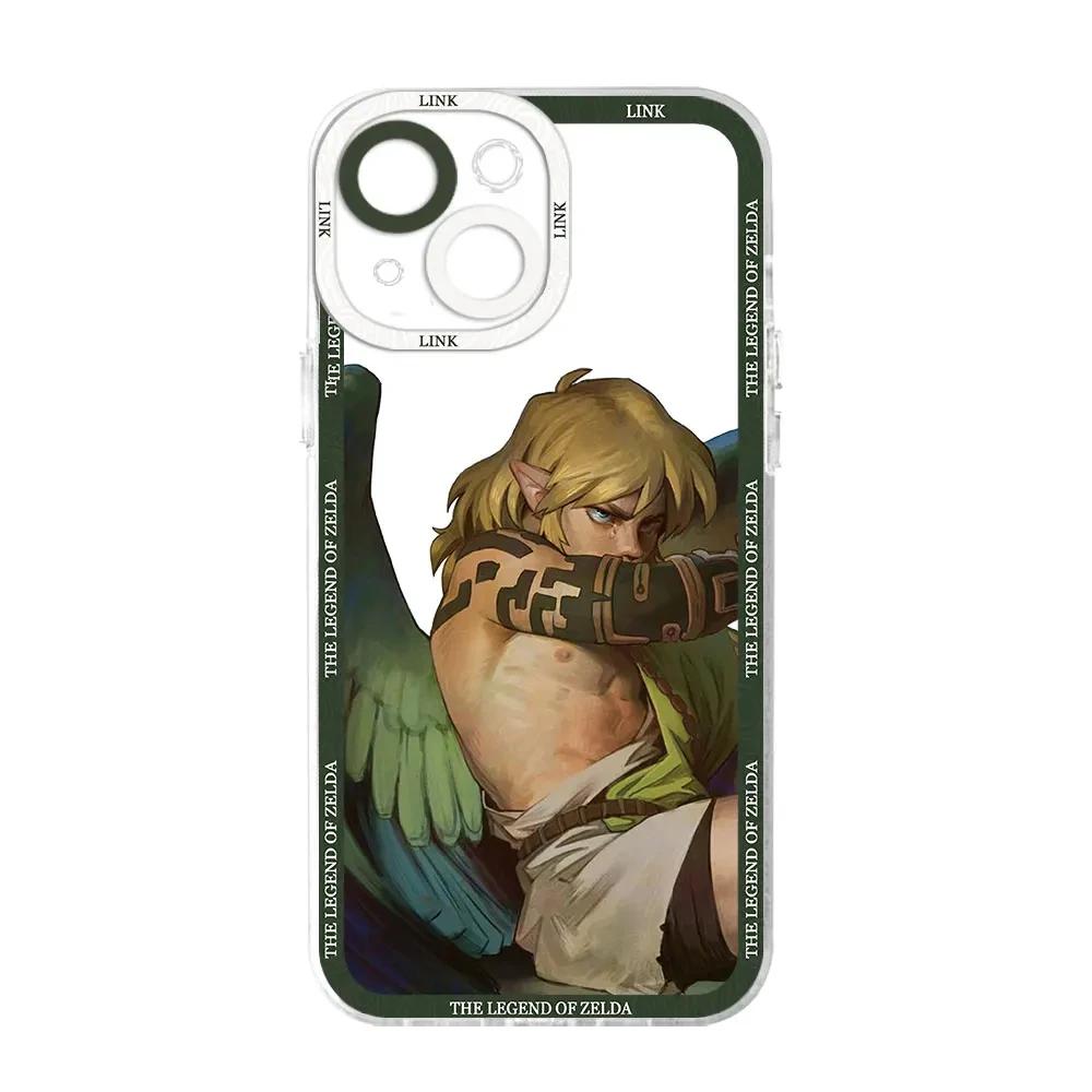Game The Legend of Zeldas Phone Case For iPhone 16 15 14 13 12 11 Pro Max XS X XR 7 8 SE Link Mipha Cover