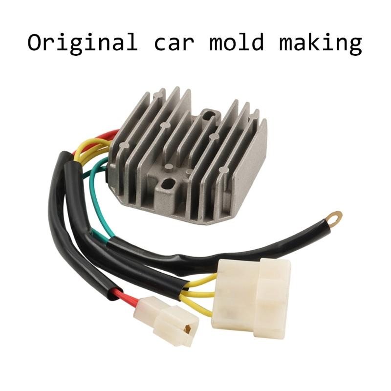 High Efficiency Motorcycle Rectifier Advanced Heat Dissipation Stable Voltage Output Universal Metal Construction
