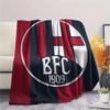 AS Bologna Calcio  Print Flannel Blanket, High Quality Comfortable for All Seasons, Home Decor, Warmth and Comfort