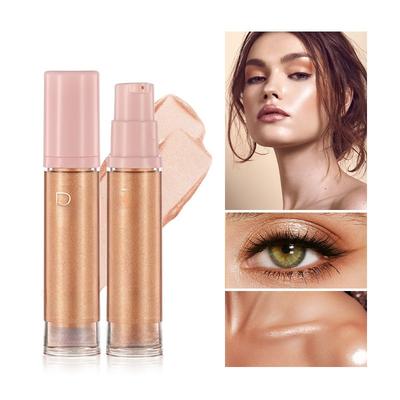 Pudaier Liquid Highlighter, 8 Schimmer- und Matt-Highlighter-Töne für einen strahlenden Glanz