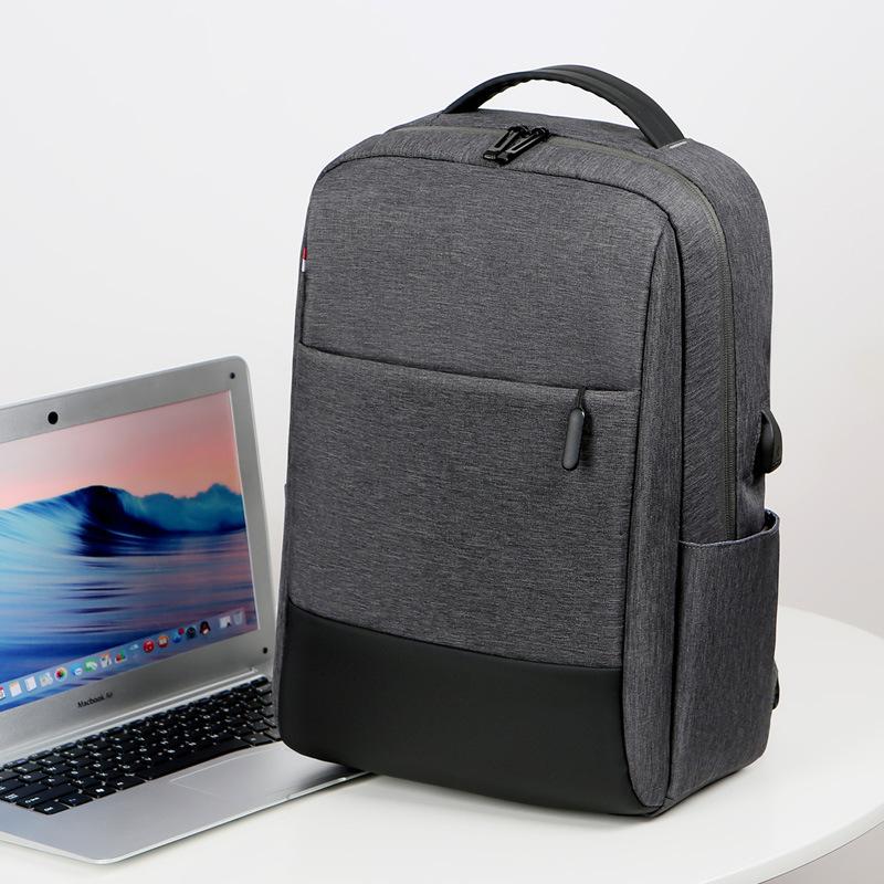 

Business Backpacks for Men, Corporate Meetings, Commuting Laptop Bags, Men s Backpacks, Student Schoolbags 15.6 серый
