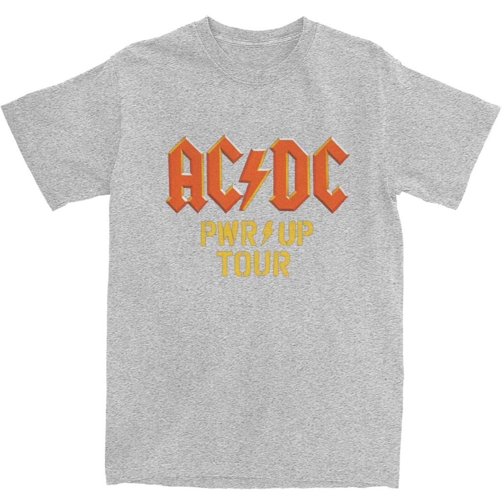2025 A-AC Power Up D-DC Welttournee Merchandise Herren Damen T-Shirts 100% Baumwoll-T-Shirt Druck T-Shirt Kleidung