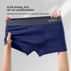 Large Size Men Spring and Summer Antibacterial Breathable Youth Flat Angle Underwear
